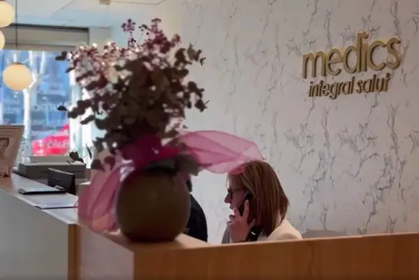 Recepción Medics Integral Salut — Girona